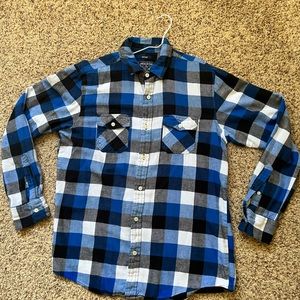Black and blue Flannel - Mens Medium